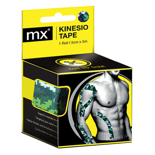KINESIO TAPE MX CAMO 5CMX5M 1