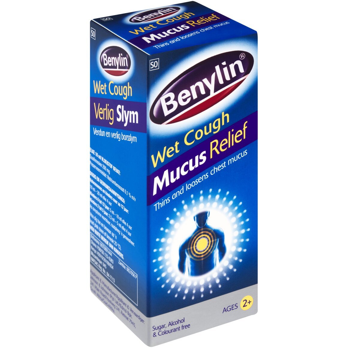 BENYLIN WET COUGH ASC FREE 100ML SYRUP