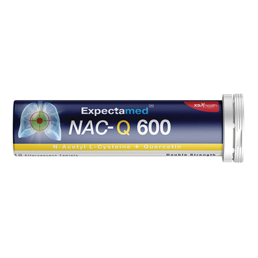 EXPECTAMED NAC-Q 600 EFFERVESCENT 10 TAB