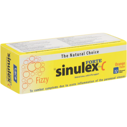 SINULEX FORTE EFFERVESCENT TABLETS 12