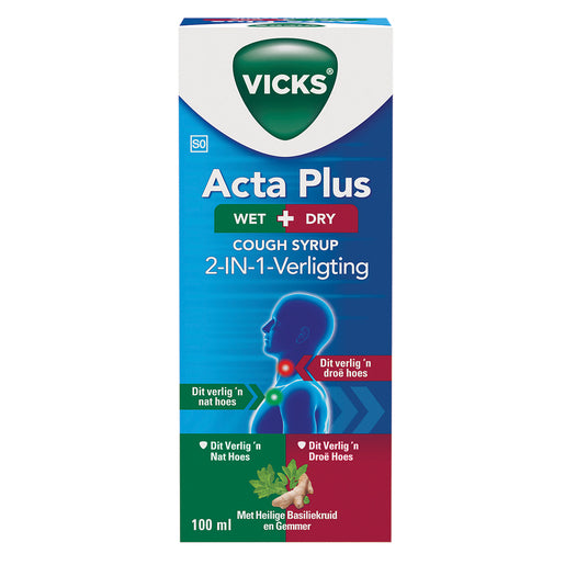 VICKS ACTAPLUS WET + DRY 100ML