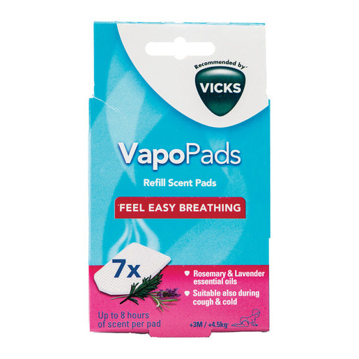 VICKS ROSEMARY & LAVENDER PADS 7 ~