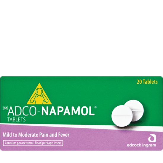 ADCO-NAPAMOL TABS 20