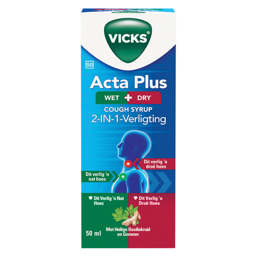 VICKS ACTAPLUS WET + DRY 50ML