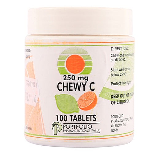 CHEWY-C 250MG 100 TABLETS