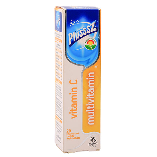 PLUSSSZ MULTIVIT+VITAMIN C 20 EFF TABS