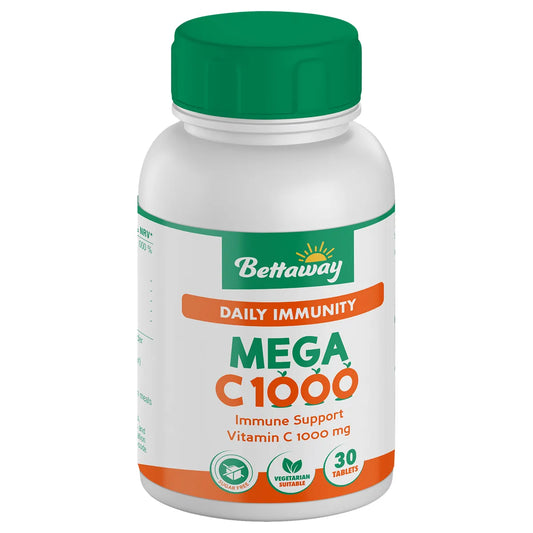 BETTAWAY MEGA C 1000MG TABLETS 30