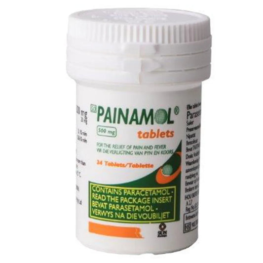 PAINAMOL 500MG 24 TABLETS GREEN
