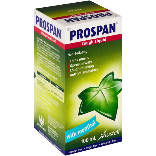 PROSPAN COUGH LIQUID MENTHOL 100ML
