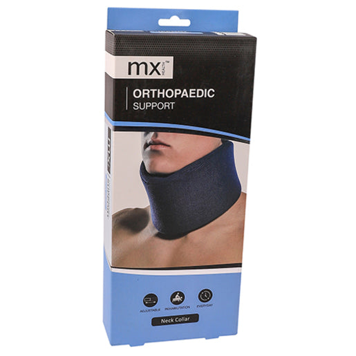SUPPORT MX ORTHO NECK COLLAR NAVY LARGE