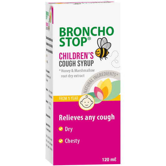 BRONCHOSTOP CHILDRENS COUGH SYRUP 120ML