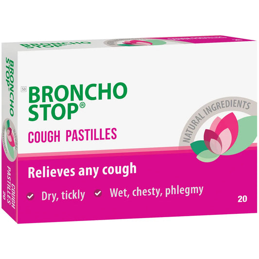 BRONCHOSTOP COUGH PASTILLES 20