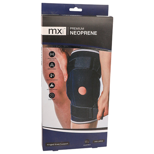 SUPPORT MX NEOPRENE HINGED KNEE 3XLARGE