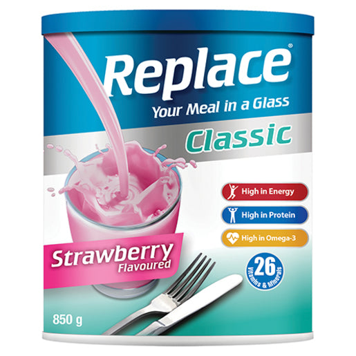 REPLACE CLASSIC STRAWBERRY 850G