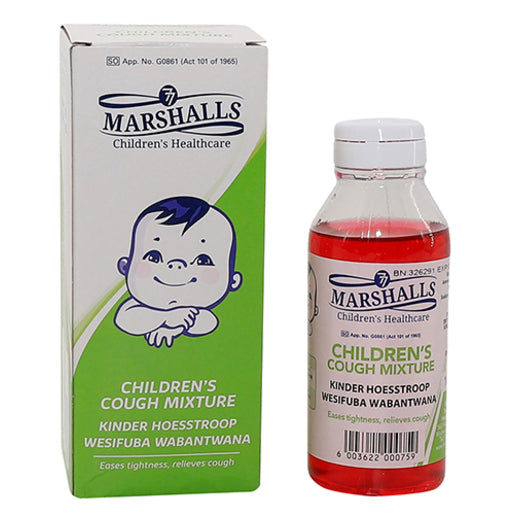 CHILDREN COUGH MIX 100ML MARSHALLS