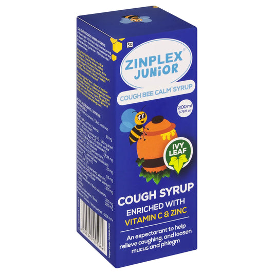 ZINPLEX JNR COUGH BEE CALM SYRUP 200ML