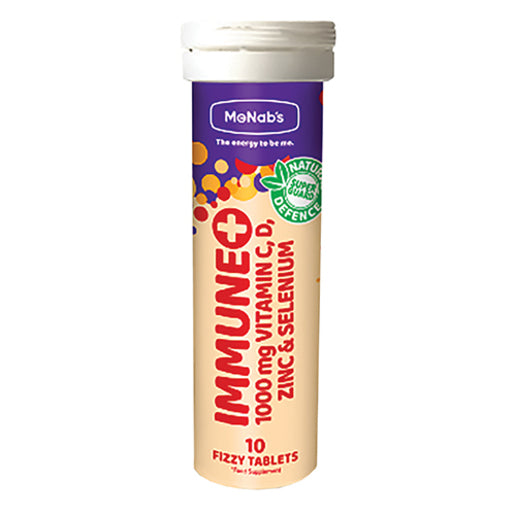 MCNABS IMMUNE + FIZZ 10 TABS