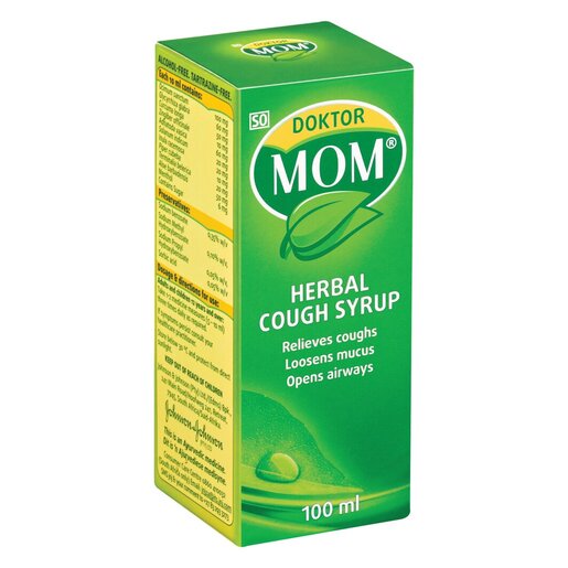 DOKTOR MOM HERBAL COUGH SYRUP 100ML