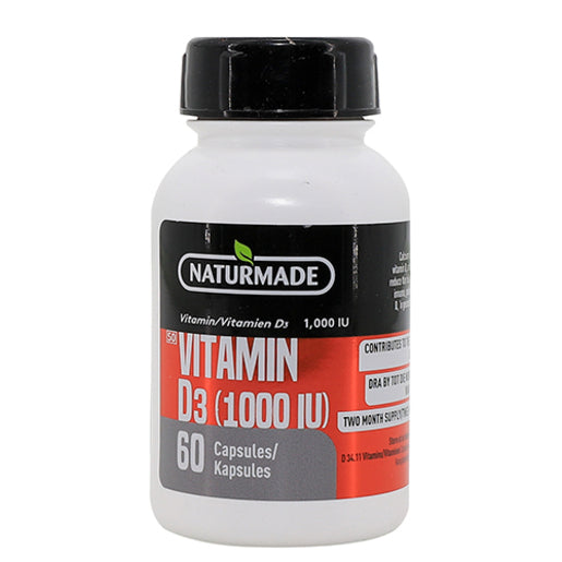 NATURMADE VITAMIN D3 60 CAPS