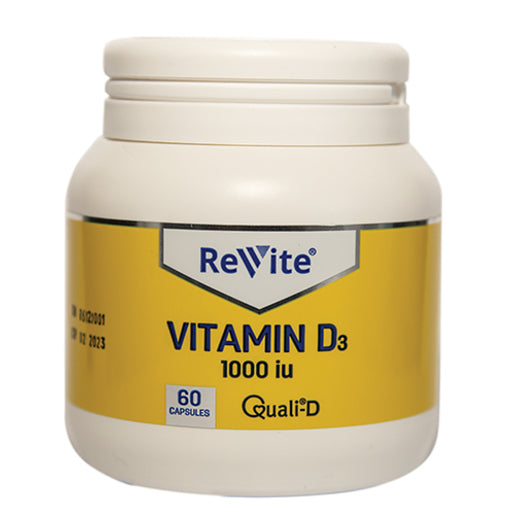 REVITE VITAMIN D3 1000IU CAPS 60