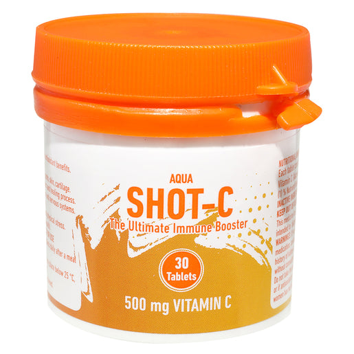 VITAMIN C AQUA SHOT C 500MG TABS 30