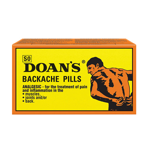 DOANS BACKACHE PILLS 18