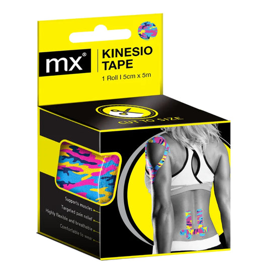 KINESIO TAPE MX CAMO MULTI 5CMX5M 1
