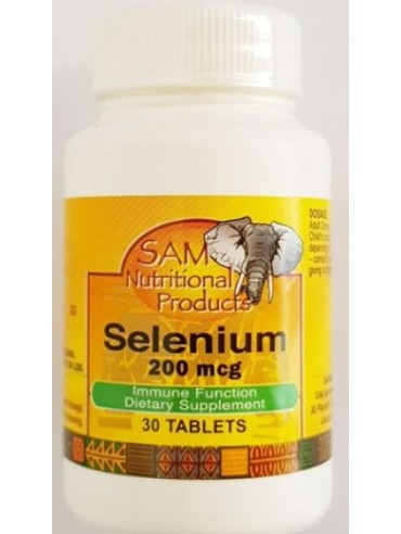 SELENIUM 200MCG TABLETS 30